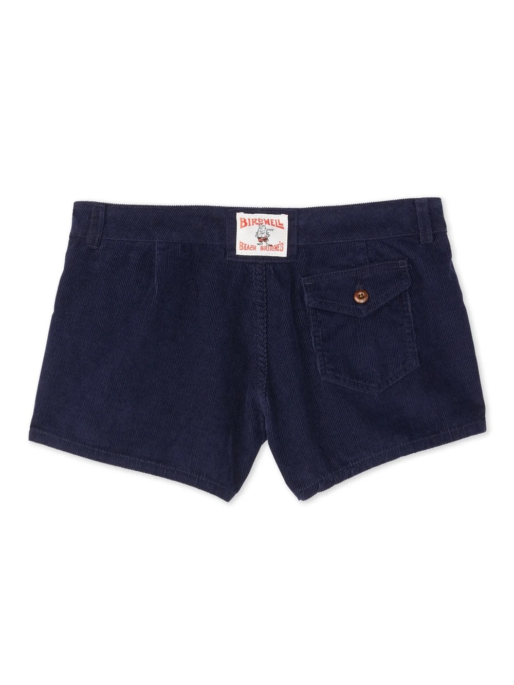 Birdwell Beach Britches Women’s Classic Corduroy Shorts in Navy Blue